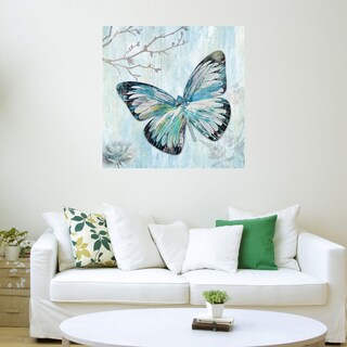 Foto 3 | Foto 3 | Cuadro Decorativo - Mariposa Azul I - Heather Hayes  - Arte Animales - Impresión En Lienzo - Fine Art Tj