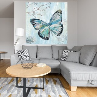 Foto 4 | Foto 4 | Cuadro Decorativo - Mariposa Azul I - Heather Hayes  - Arte Animales - Impresión En Lienzo - Fine Art Tj