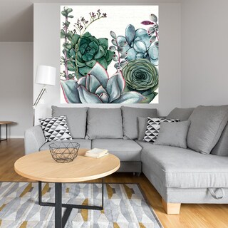 Foto 4 | Foto 4 | Cuadro Decorativo Fine Art TJ 'Jardín de Suculentas I' de Susan Jill 56 x 56 cm