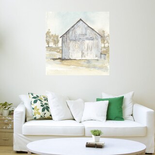 Foto 3 | Foto 3 | Cuadro Decorativo Fine Art TJ 'Granero Blanco I' de Chris Paschke 82 x82 cm