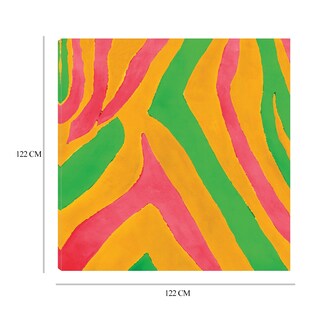 Foto 6 | Foto 6 | Cuadro Decorativo - Impresión De Cebra Psicodélica I - Patricia Pinto - Arte Moderno - Impresión En Lienzo - Fine Art Tj