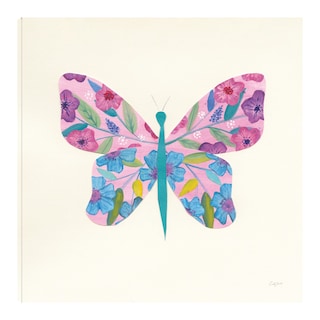 Foto 1 | Foto 1 | Cuadro Decorativo Fine Art Tj Jardín De Mariposa Ii