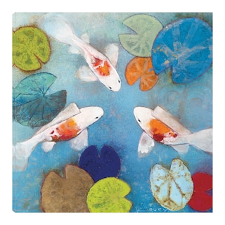 Foto 1 | Foto 1 | Cuadro Decorativo Fine Art Tj Koi 2