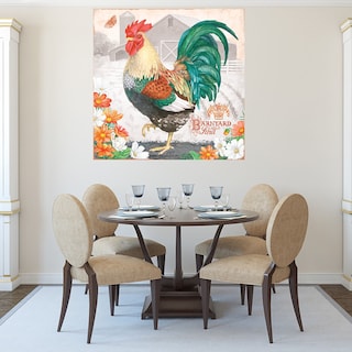 Foto 4 | Foto 4 | Cuadro Decorativo - Gallo Esmeralda - Beth Grove - Arte Moderno - Impresión En Lienzo - Fine Art Tj