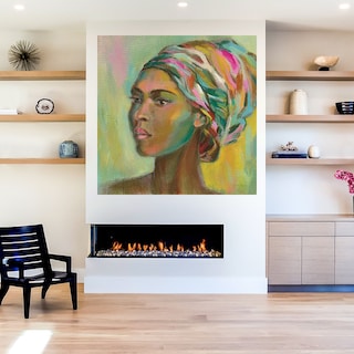 Foto 5 | Foto 5 | Cuadro Decorativo - Hortensia - Leah Rei - Arte Moderno - Impresión En Lienzo - Fine Art Tj