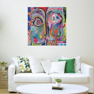 Foto 3 | Foto 3 | Cuadro Decorativo Fine Art Tj Lo que Realmente estás Pensando Wyanne Arte Abstracto Impresión en Lienzo