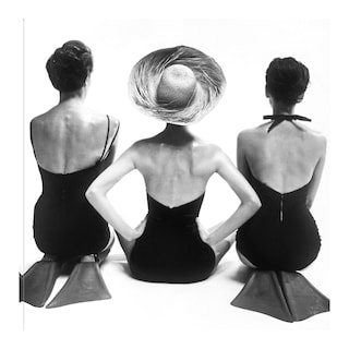 Foto 1 | Foto 1 | Cuadro Decorativo - Modelos De Trajes De Baño De 1950 - Graffi*tee Studios - Arte Clásicos - Impresión En Lienzo - Fine Art Tj