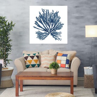 Foto 2 | Foto 2 | Cuadro Decorativo - Musgos Del Mar Del Pacífico Azul Ii - Wild Apple Portfolio - Arte Floral - Impresión En Lienzo-fine Art Tj