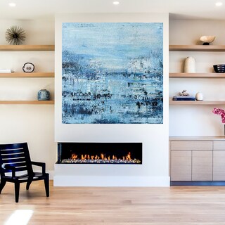 Foto 5 | Foto 5 | Cuadro Decorativo -Fine Art Tj - Hojas De Palma - K. Nari - Arte Moderno - Impresión En Lienzo