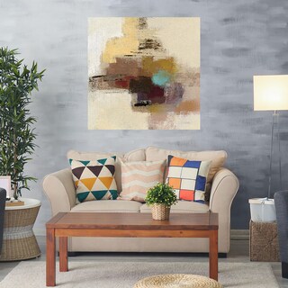 Foto 2 | Foto 2 | Cuadro Decorativo - Guinda Abstracto Ii - Silvia Vassileva - Arte Moderno - Impresión En Lienzo - Fine Art Tj