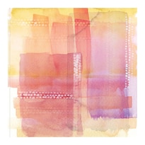 Cuadro Decorativo - Líneas De Agua Rosa - Nikki Chu  - Arte Abstracto - Impresión En Lienzo - Fine Art Tj