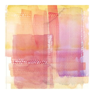 Foto 1 | Foto 1 | Cuadro Decorativo - Líneas De Agua Rosa - Nikki Chu - Arte Abstracto - Impresión En Lienzo - Fine Art Tj