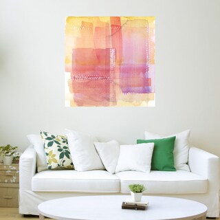 Foto 3 | Foto 3 | Cuadro Decorativo - Líneas De Agua Rosa - Nikki Chu - Arte Abstracto - Impresión En Lienzo - Fine Art Tj