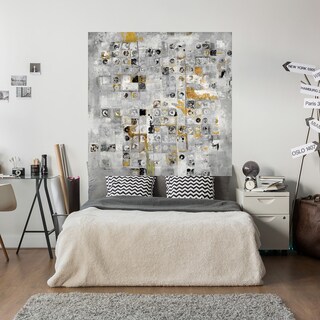 Foto 5 | Foto 5 | Cuadro Decorativo Fine Art Tj Metales Geométricos Jill Martin Arte Abstracto Impresión en Lienzo