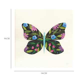 Foto 6 | Foto 6 | Cuadro Decorativo - Jardín De Mariposa Iii - Courtney Prahl - Arte Moderno - Impresión En Lienzo - Fine Art Tj