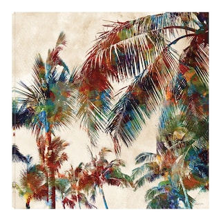 Foto 1 | Foto 1 | Cuadro Decorativo - Golpe Tropical Ii - Katrina Craven - Arte Moderno - Impresión En Lienzo - Fine Art Tj