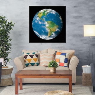 Foto 2 | Foto 2 | Cuadro Decorativo - Globo Terraqueo Ii - Contemporary Photography - Arte Moderno - Impresión En Lienzo - Fine Art Tj