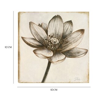 Foto 6 | Foto 6 | Cuadro Decorativo - Loto En Sepia Ii - Patricia Pinto - Arte Floral - Impresión En Lienzo - Fine Art Tj