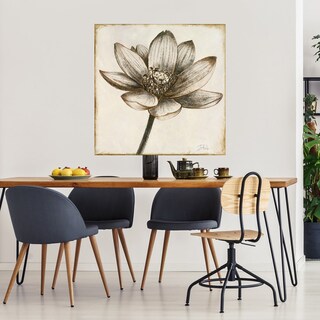 Foto 3 | Foto 3 | Cuadro Decorativo - Loto En Sepia Ii - Patricia Pinto - Arte Floral - Impresión En Lienzo - Fine Art Tj