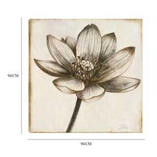 Foto 6 | Foto 6 | Cuadro Decorativo - Loto En Sepia Ii - Patricia Pinto - Arte Floral - Impresión En Lienzo - Fine Art Tj