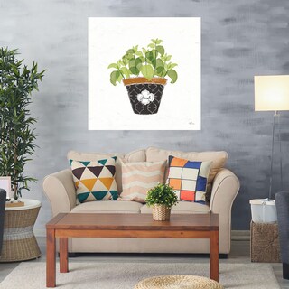 Foto 2 | Foto 2 | Cuadro Decorativo Fine Art TJ 'Herbas Finas VIII' de Janelle Penner 122 x 122 cm