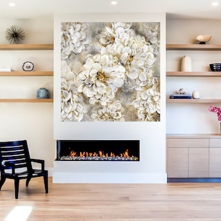 Foto 5 | Foto 5 | Cuadro Decorativo Fine Art TJ 'Jardín de Miel' de Tava Studios 82 x82 cm