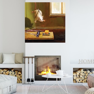 Foto 4 | Foto 4 | Cuadro Decorativo - Misión Imposible - Lucia Heffernan - Arte Animales - Impresión En Lienzo - Fine Art Tj