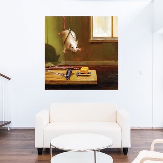 Foto 5 | Foto 5 | Cuadro Decorativo - Margaritas Naranjas En Jarrón Azul - Jane Slivka  - Arte Floral - Impresión En Lienzo - Fine Art Tj