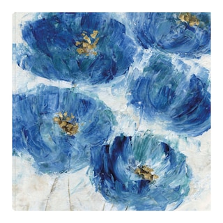 Foto 1 | Foto 1 | Cuadro Decorativo Fine Art Tj Mancha Floral Azul