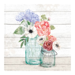 Foto 1 | Foto 1 | Cuadro Decorativo - Mercado De Flores Pastel Xii - Mary Urban - Arte Floral - Impresión En Lienzo - Fine Art Tj