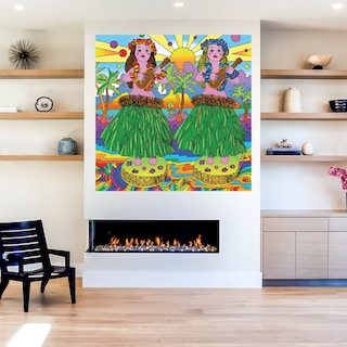 Foto 5 | Foto 5 | Cuadro Decorativo Fine Art Tj Mareas Ii Rachel Springer Arte Costa Impresión en Lienzo