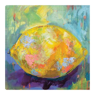 Foto 1 | Foto 1 | Cuadro Decorativo - Limón - Jeanette Vertentes - Arte Floral - Impresión En Lienzo - Fine Art Tj