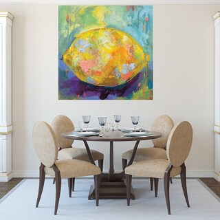 Foto 4 | Foto 4 | Cuadro Decorativo - Limón - Jeanette Vertentes - Arte Floral - Impresión En Lienzo - Fine Art Tj