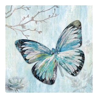 Foto 1 | Foto 1 | Cuadro Decorativo Fine Art Tj Mariposa Azul I Heather Hayes Arte Animales Impresión en Lienzo