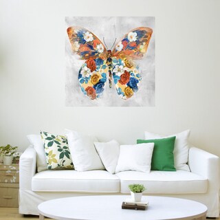 Foto 3 | Foto 3 | Cuadro Decorativo - Flores De Mariposa I - Studio Arts - Arte Moderno - Impresión En Lienzo - Fine Art Tj