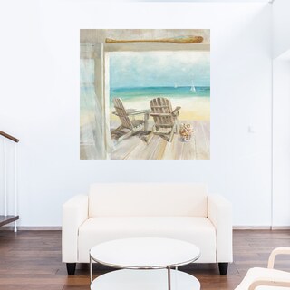 Foto 5 | Foto 5 | Cuadro Decorativo Fine Art TJ 'Mañana en la Costa' de Danhui Nai 122 x 122 cm