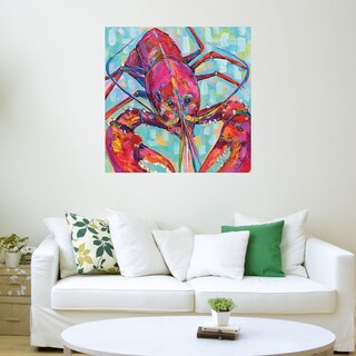 Foto 3 | Foto 3 | Cuadro Decorativo - Langosta Lilly Iii - Jeanette Vertentes - Arte Animales - Impresión En Lienzo - Fine Art Tj