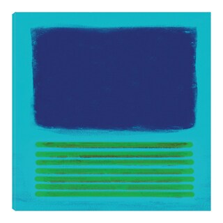 Foto 1 | Foto 1 | Cuadro Decorativo - Metamorfosis Verde Azulado - Patricia Pinto - Arte Abstracto - Impresión En Lienzo - Fine Art Tj
