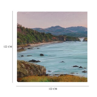 Foto 6 | Foto 6 | Cuadro Decorativo - Linea Costera - Studio Arts  - Arte Paisaje - Impresión En Lienzo - Fine Art Tj