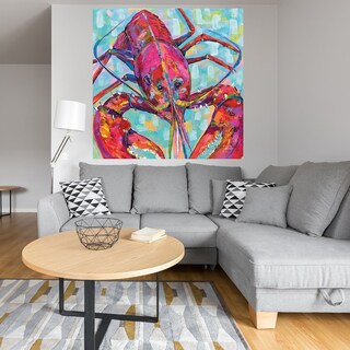 Foto 4 | Foto 4 | Cuadro Decorativo Fine Art Tj Langosta Lilly Iii Jeanette Vertentes Arte Animales Impresión en Lienzo