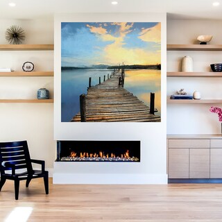 Foto 5 | Foto 5 | Cuadro Decorativo - Luz De Tamarack - Danita Delimont  - Arte Paisaje - Impresión En Lienzo - Fine Art Tj