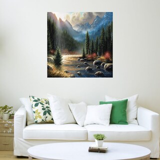 Foto 3 | Foto 3 | Cuadro Decorativo Fine Art TJ 'La Llamada' de Chuck Black 122 x 122 cm