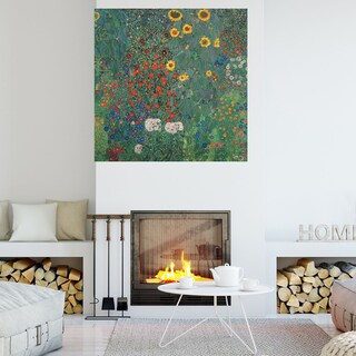 Foto 4 | Foto 4 | Cuadro Decorativo Fine Art Tj Jardín con Girasoles Gustav Klimt
