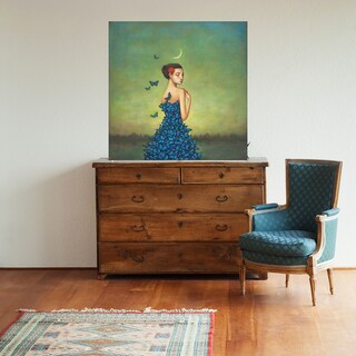 Foto 2 | Foto 2 | Cuadro Decorativo Fine Art Tj Metamorfosis en Azul Duy Huynh Arte Moderno Impresión en Lienzo