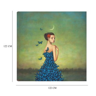 Foto 6 | Foto 6 | Cuadro Decorativo Fine Art Tj Metamorfosis en Azul Duy Huynh Arte Moderno Impresión en Lienzo