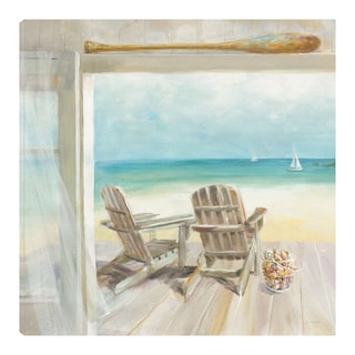 Foto 1 | Foto 1 | Cuadro Decorativo Fine Art TJ 'Mañana en la Costa' de Danhui Nai 56 x 56 cm