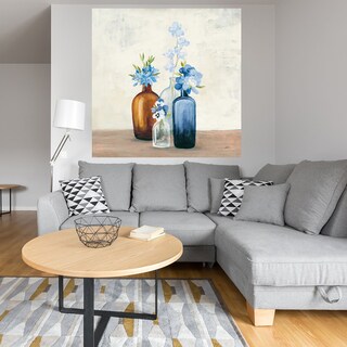 Foto 4 | Foto 4 | Cuadro Decorativo Fine Art TJ 'Jardín en la Orilla II' de Julia Purinton 56 x 56 cm