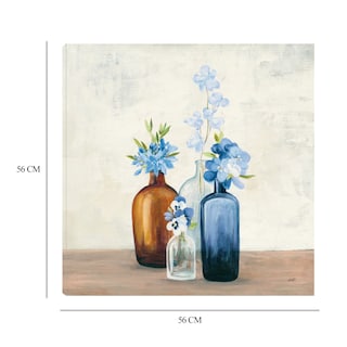 Foto 6 | Foto 6 | Cuadro Decorativo Fine Art TJ 'Jardín en la Orilla II' de Julia Purinton 56 x 56 cm