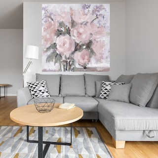 Foto 4 | Foto 4 | Cuadro Decorativo - Rubor De Champán Rosa - Pamela Gatens - Arte Floral - Impresión En Lienzo - Fine Art Tj