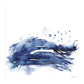 Foto 1 | Foto 1 | Cuadro Decorativo Fine Art Tj Salpicadura Costera III Mercedes López Charro Arte Abstracto Impresión en Lienzo